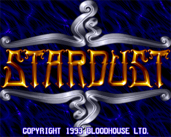 Stardust - Screenshot - Game Title Image