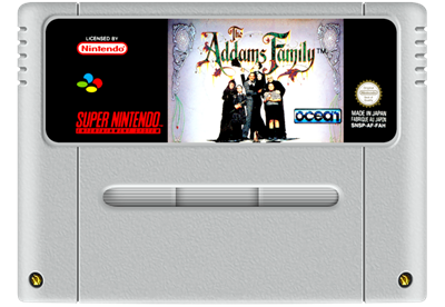 The Addams Family - Fanart - Cart - Front