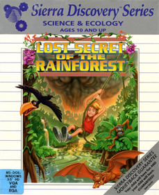 Lost Secret of the Rainforest - Box - Front Image