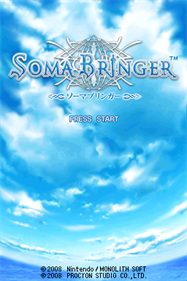 Soma Bringer - Screenshot - Game Title Image