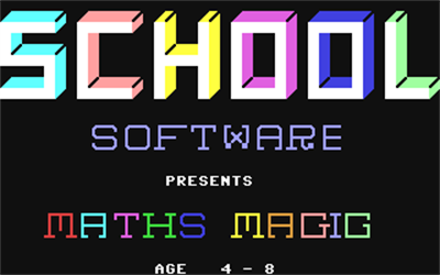 Magic Maths - Screenshot - Game Title Image