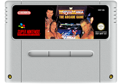 WWF WrestleMania: The Arcade Game - Fanart - Cart - Front Image