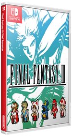 Final Fantasy III Pixel Remaster - Box - 3D Image