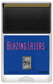 Blazing Lazers - Fanart - Cart - Front