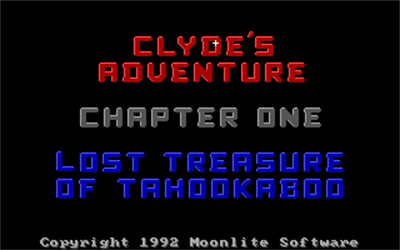 Clyde's Adventure - Screenshot - Game Title Image