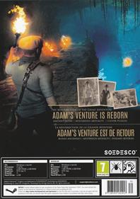 Adam's Venture: Origins - Box - Back Image
