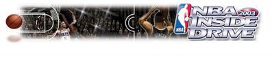 NBA Inside Drive 2003 - Banner Image