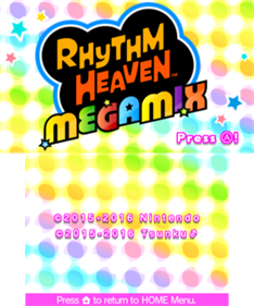 Rhythm Heaven Megamix - Screenshot - Game Title Image