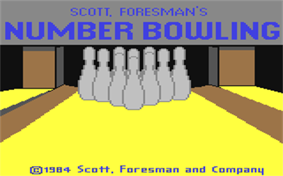 Number Bowling - Screenshot - Game Title Image
