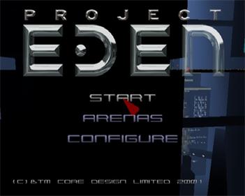 Project Eden - Screenshot - Game Title