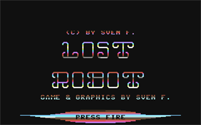 Lost Robot - Screenshot - Game Title Image