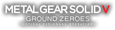 Metal Gear Solid V: Ground Zeroes - Clear Logo Image