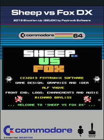 Sheep vs Fox DX - Fanart - Box - Front Image