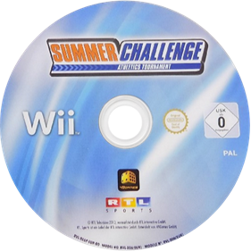 Summer Challenge: Athletics Tournament - Disc Image