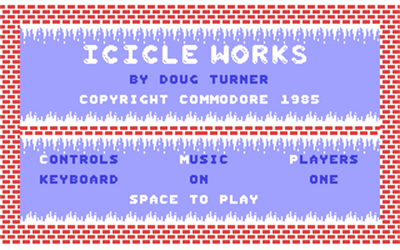 Icicle Works - Screenshot - Game Title Image