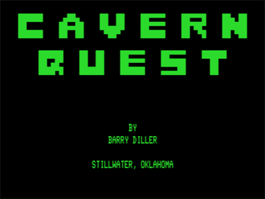 Cavern Quest - Screenshot - Game Title Image