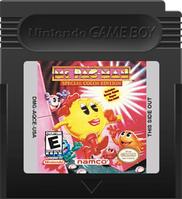 Ms. Pac-Man: Special Color Edition - Fanart - Cart - Front Image