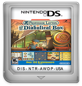 Professor Layton and the Diabolical Box - Fanart - Cart - Front