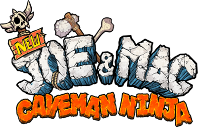 NEW Joe & Mac: Caveman Ninja - Clear Logo Image