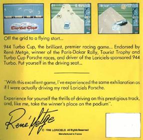 Turbo Cup - Box - Back Image