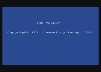 The Valley - Screenshot - Game Title Image