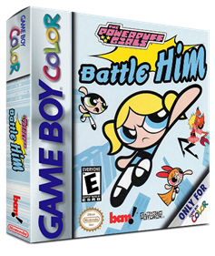 The Powerpuff Girls: Battle HIM - Box - 3D Image