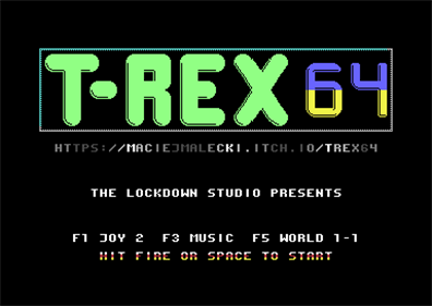 T-Rex 64 - Screenshot - Game Title Image