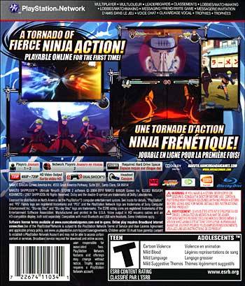 Naruto Shippuden: Ultimate Ninja Storm 2 Box Shot for PlayStation