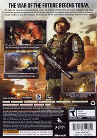 Frontlines: Fuel of War - Box - Back Image