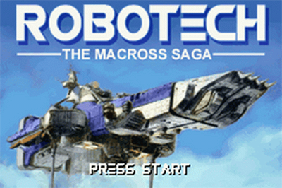 Robotech: The Macross Saga - Screenshot - Game Title Image