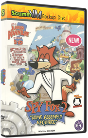 Spy Fox 2: Some Assembly Required - Box - 3D Image
