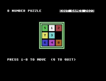 8 Number Puzzle - Screenshot - Gameplay Image