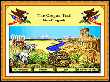 The Oregon Trail: Classic Edition - Screenshot - Game Select Image