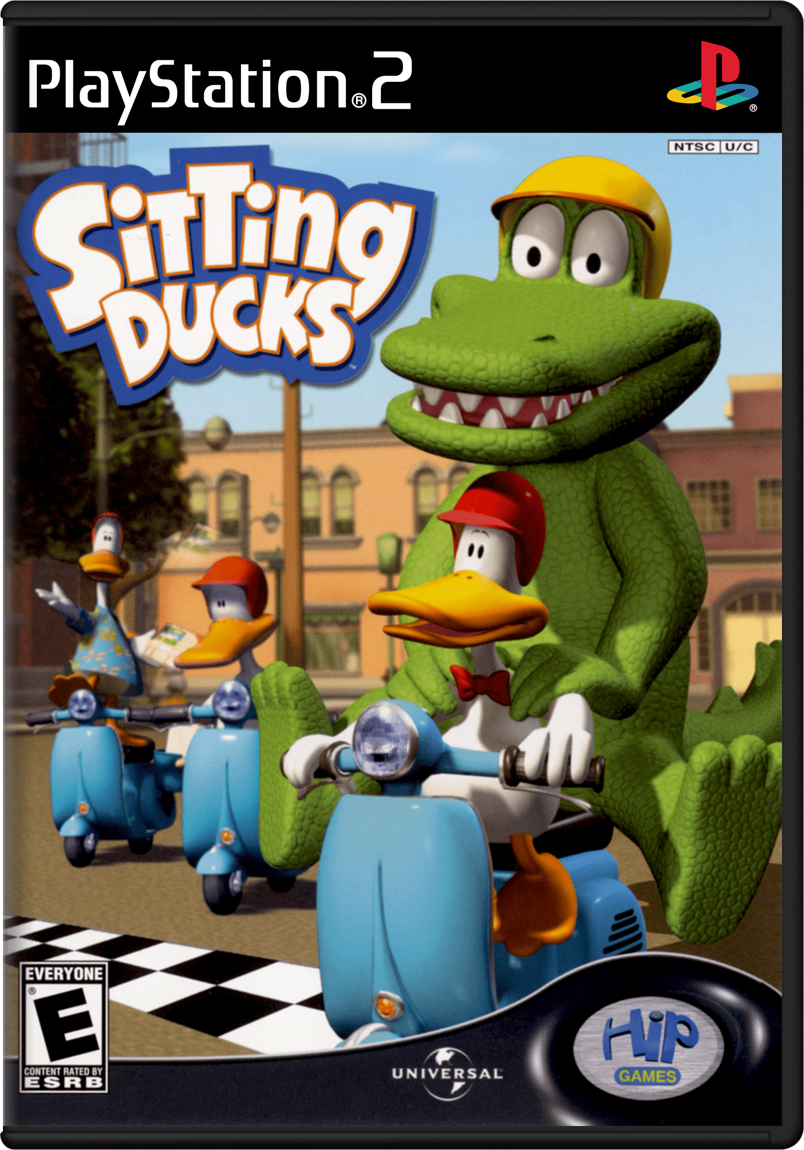 Игра sitting Ducks 2. Игра про уток и крокодилов.