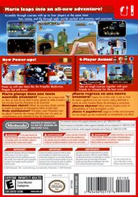 New Super Mario Bros. Wii - Box - Back Image