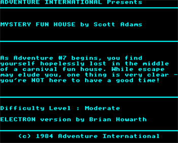 Mystery Fun House - Screenshot - Gameplay Image