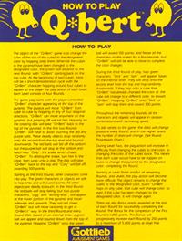 Mello Yello Q*bert - Advertisement Flyer - Front Image