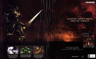 Legion: The Legend of Excalibur - Advertisement Flyer - Front Image