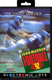 John Madden Football '92 - Box - Front - Reconstructed Image