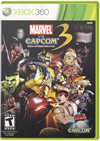 Marvel vs. Capcom 3: Fate of Two Worlds - Box - Front - Reconstructed