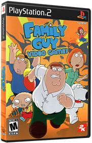 Family Guy Video Game! - Box - 3D Image
