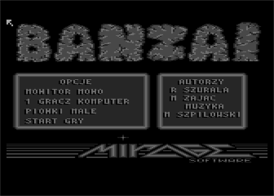 Banzai - Screenshot - Game Select Image