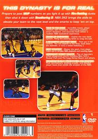 NBA 2K2 - Box - Back Image