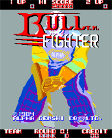Bull Fighter - Screenshot - Game Title Image