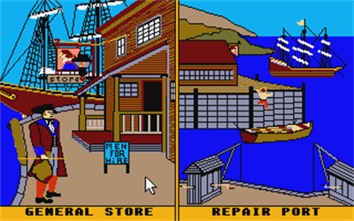 Pirates of the Barbary Coast - Screenshot - Gameplay Image