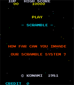 Scramble - Screenshot - Game Title Image