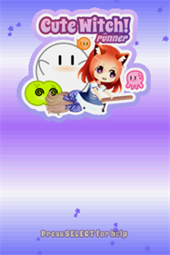 Cute Witch! Runner - Screenshot - Game Title Image