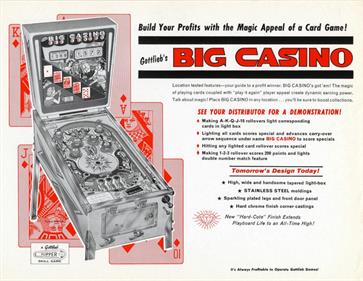 Big Casino - Advertisement Flyer - Front Image