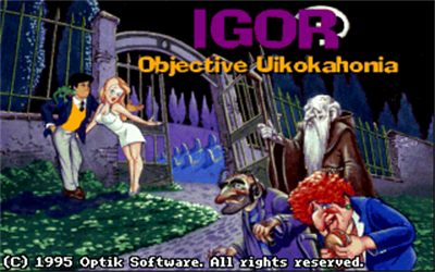 Igor: Objective Uikokahonia - Screenshot - Game Title Image