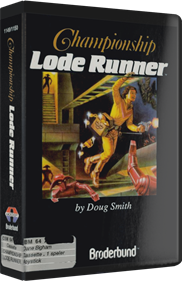 Championship Lode Runner - Box - 3D Image